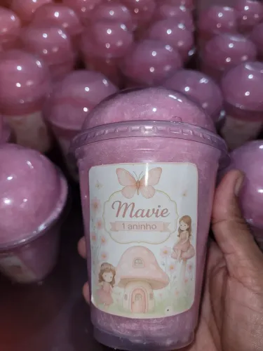 Algodão doce para festa