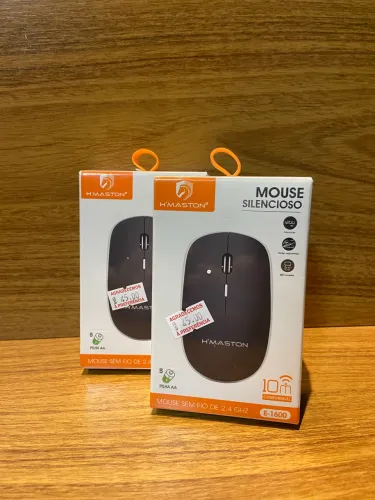 Mouse Sem Fio Silencioso H?maston NOVO!