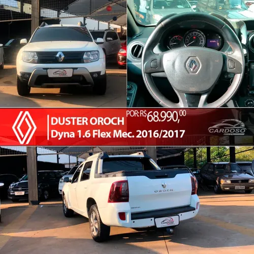 Renault Duster Oroch Dyna. 1.6 Hi-flex 16V MEC 2017