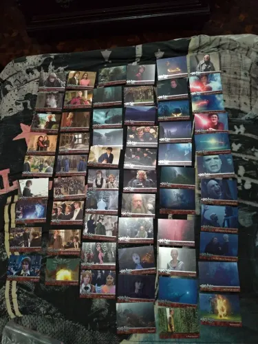 Coleção Cartas Harry Potter e o Cálice de Fogo do 91 ao 180 em excelente estado