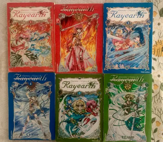 Guerreiras mágicas de Rayearth (todos os volumes)