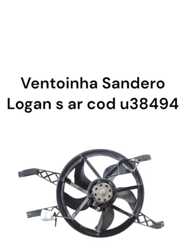 Ventoinha Sandero Logan s ar cod u38494