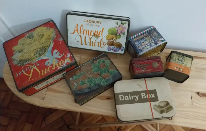 Latas antigas