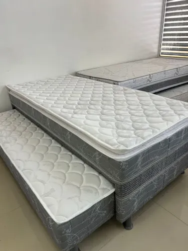 Bibox premium com Cama Auxiliar 10 cm de espuma 