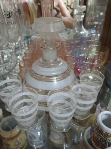 Licoreira de cristal 