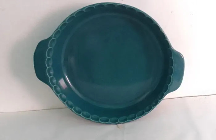 Travessa redonda de cerâmica forno e mesa 30 cm  frete incluído 