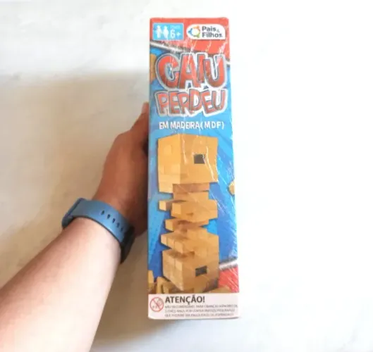 Jogo Caiu Perdeu em MDF Pais e Filhos