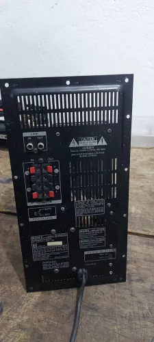 Placas amplificadores com fonte para caixa passiva,  subwoofer e máquina musica
