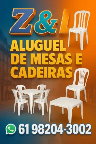 Aluguel de Mesas e Cadeiras - Z&L