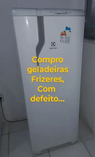Geladeira Electrolux com defeito