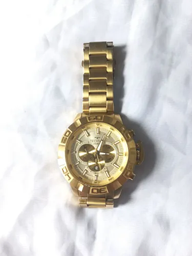 Relógio Technos Masculino Dourado