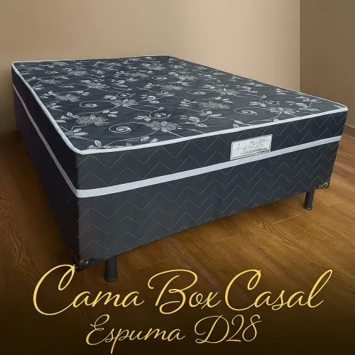 Cama box casal espuma d28 entrega grátis para região de São Luís aproveite e promoção 