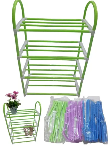 organizador sapateira pratelieras 67x43x20cm cd-91- verde -promoção