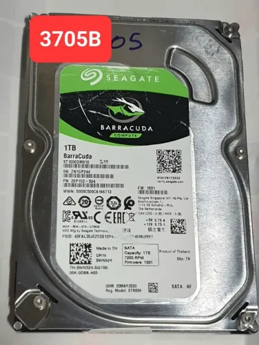 Placa Hd 1 Tb St1000dm010 - Fw: 1001 - Cod. 3705b