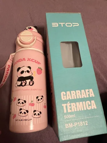 Garrafa Térmica Rosa