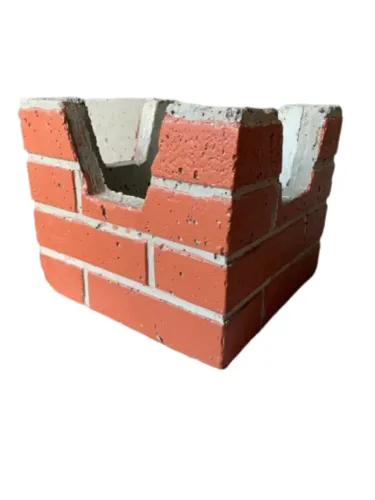 Castelinho tijolinho para churrasqueiras