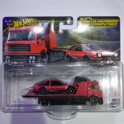 Hot Wheels Premium Car culture Team Transport Toyota AE86 Sprinter Trueno  Fleet Street