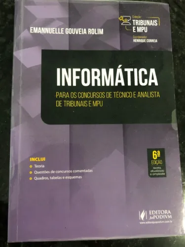Livro de informática para concursos públicos 