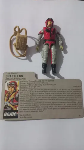 Boneco Crazy Legs G.I. Joe - Colecionável