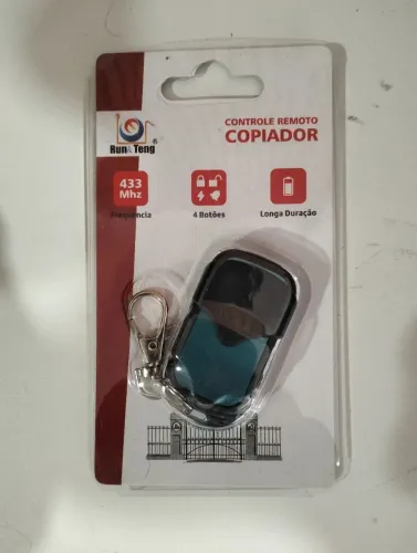 Controle Remoto Copiador 4 Botões 433 Mhz