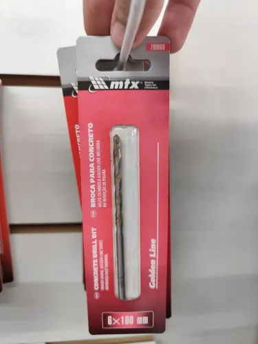 Broca para Concreto Golden Line MTX 6x100mm