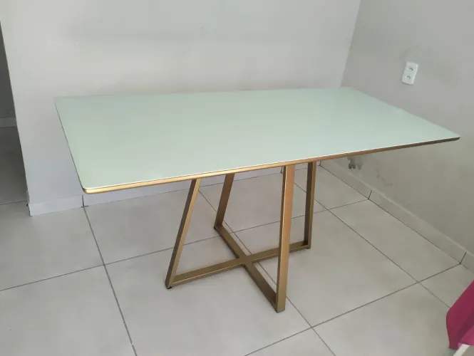 Mesa de jantar retangular ( feita sob medida)