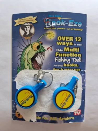 HOOK-EZE Ferramenta de amarração de nó de equipamento de pesca