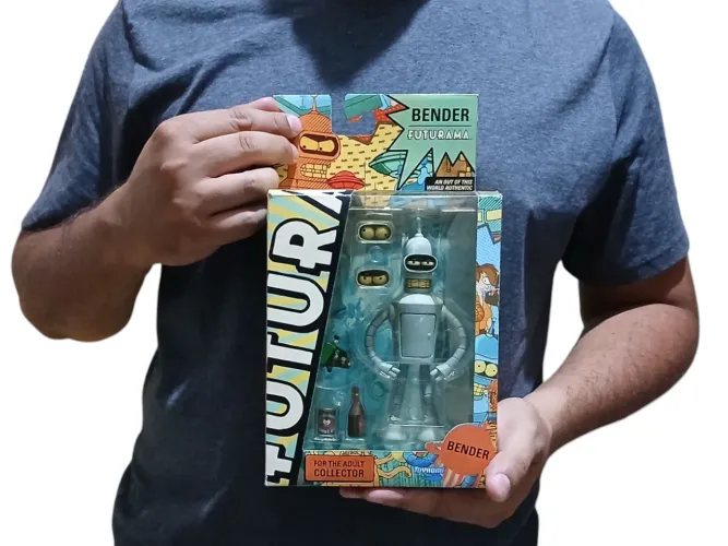 Bender - Figura de Ação Futurama Toynami