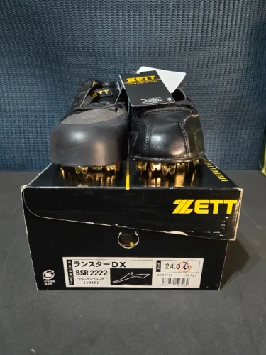 Chuteira ZETT BSR 2222 - Metal Spike - Original Japão - Nº 36 BR