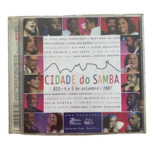 CD Cidade do Samba Coletânea 2007 Original - Físico