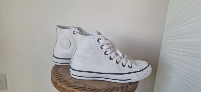 All Star Original - Converse Chuck Taylor Cano Alto Couro