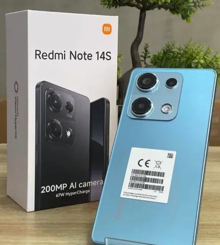 Câmera de 200MP , memória de ,256Gb/8Ram - Redmi Note 14S preço especial 