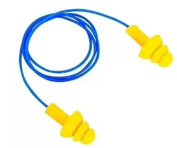 Protetor Auditivo de Ouvido tipo plug em Copolimero - (Pct 100 Unidades)