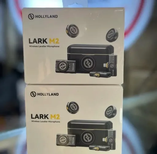 Microfone s/ Fio Hollyland Lark M2 Combo Originais Lacrados Pronta Entrega Loja Fisica