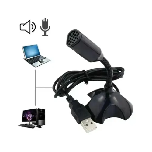 Mini Microfone de Mesa Usb Pc, Notebook Xtrad