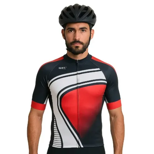Camiseta De Ciclismo Gtx Red Road Mtb Speed Promoção