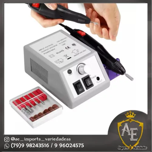 Lixadeira Elétrica Profissional para Unhas 