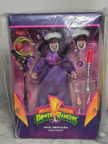 Power Rangers Rita Repulsa super7 purple hasbro