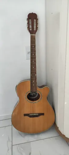 Violão Hofma YE-230 CEQ ? Nylon, com captação (não testada)