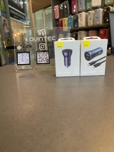 CARREGADOR VEICULAR BASEUS (LOJA FISICA)