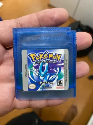 Jogo game boy - Pokémon Crystal