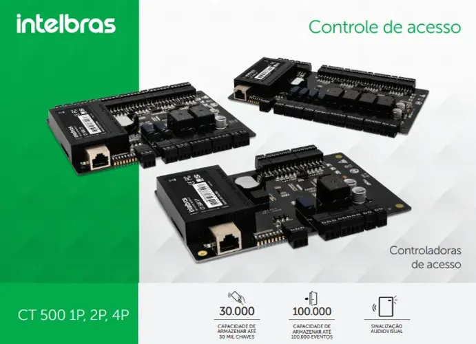 CT 500 2P Controladora de acesso