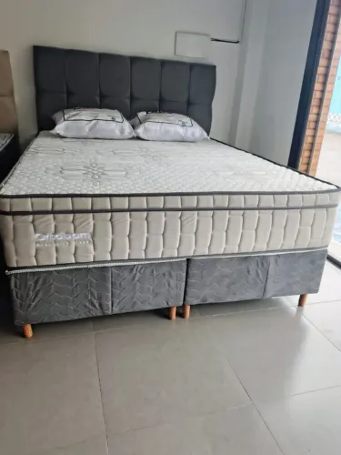 CAMA DE LUXO EXCLUSIVE SLEEP ORTOBOM DISPONÍVEL NOS TAMANHOS QUEEN E KING SIZE