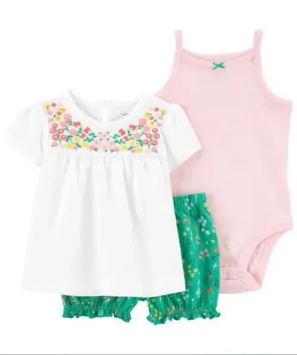 Conjunto Carter's para Bebê Menina