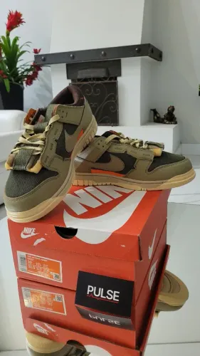 Nike Air Dunk Jumbo Medium Olive - Tamanho 42BR