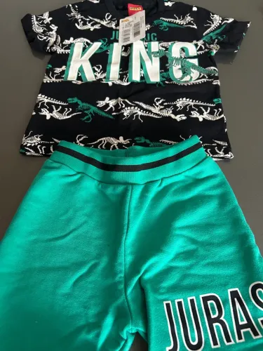 Conjunto Infantil kily novo Jurassic King - Tam. 1