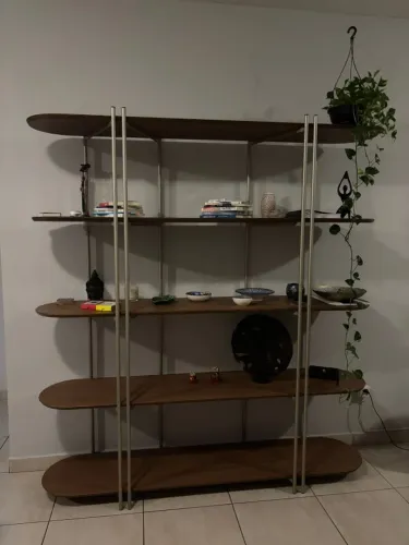 Prateleiras Aço com Mdf Enya 180 Cm