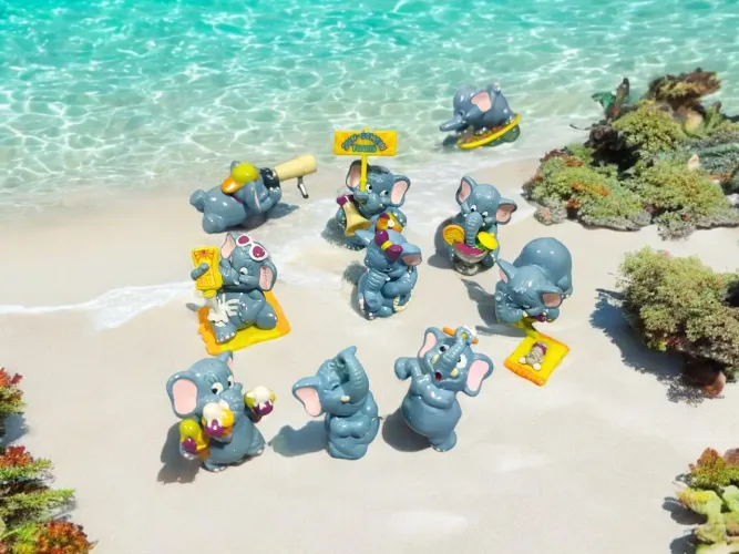 Marefantes (1995) - Kinder Ovo -FERRERO - Coleção Completa