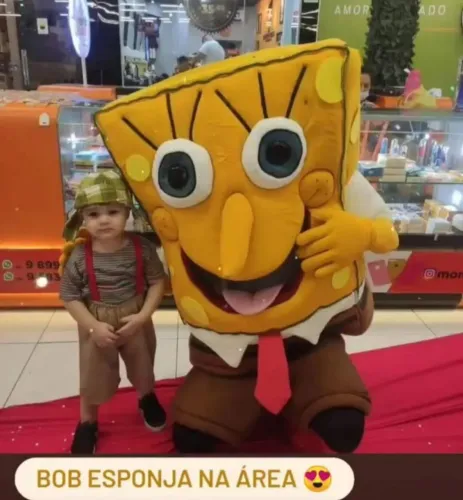 Transforme Seu Evento com Bob Esponja e Patrick 