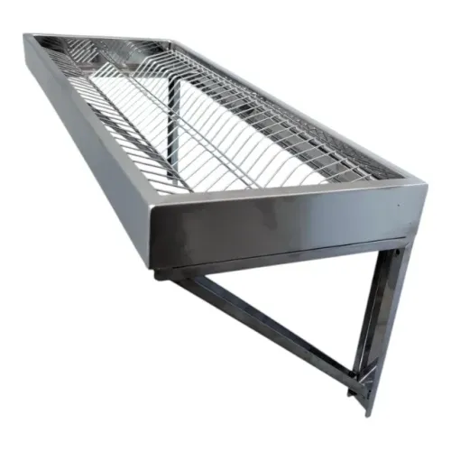 Escorredor de Pratos Inox - Design Moderno e Prático